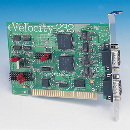 cc 124 at dual velocity rs232