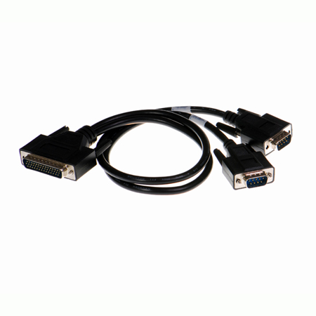 cc 191 duo cable 44 way d to 2x9 pin d