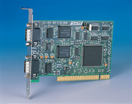 cc 302 pci dual velocity rs232