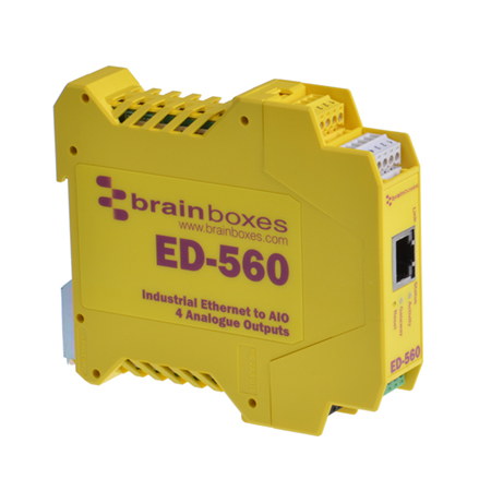 ed 560 ethernet to 4 analogue output