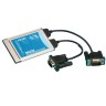 PM-132 - PCMCIA RS232 à 2 Ports avec câbles intégrés renforcés et un débit de données de 1 Méga-baud