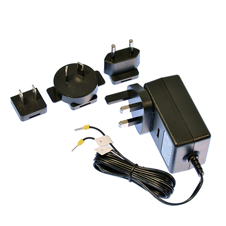 pw 400 power adapter 12v 1 5a terminal tails uk eu us aus pack