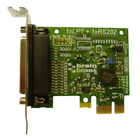 px 157 lp pcie 1xlpt printer port