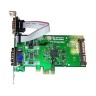 PX-805 - PCI Express 2 Port RS232 Powered (through SATA power connector) 1 Amp POS Card