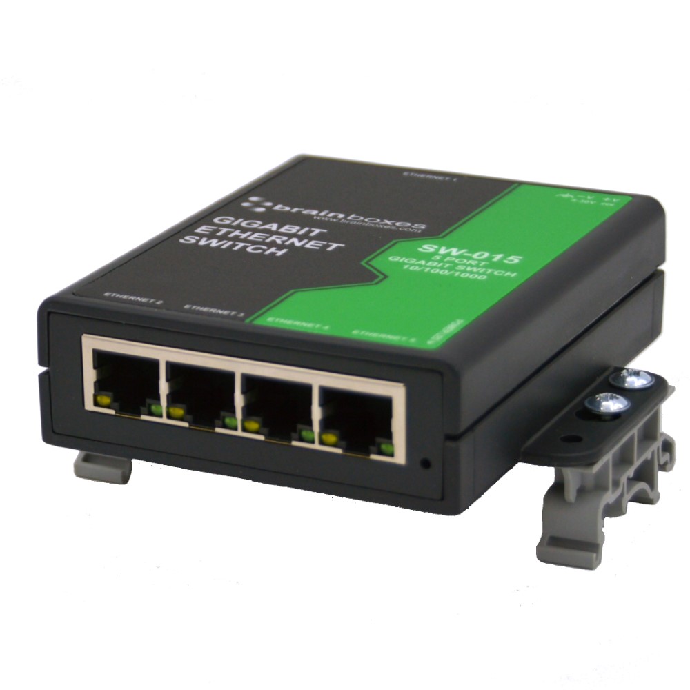 5 Port Unmanaged Gigabit Switch Wall Mountable SW015