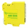 Industrial Compact Ethernet 5 Port Switch DIN Rail Mountable