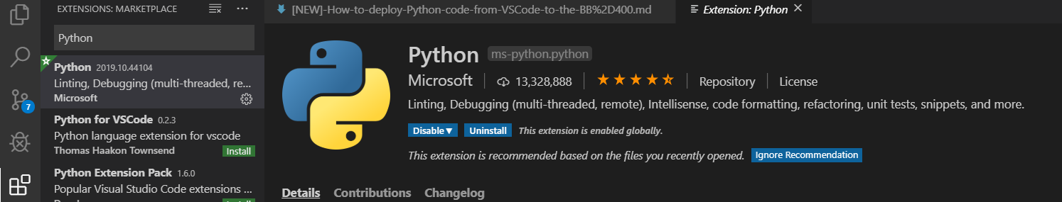 Install Python