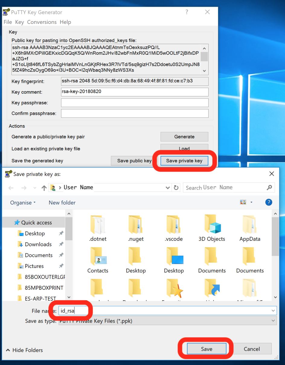 Connectrix B-Series: How to use PuTTY for SSH key-based