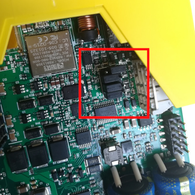 Half Duplex configuration of serial jumpers