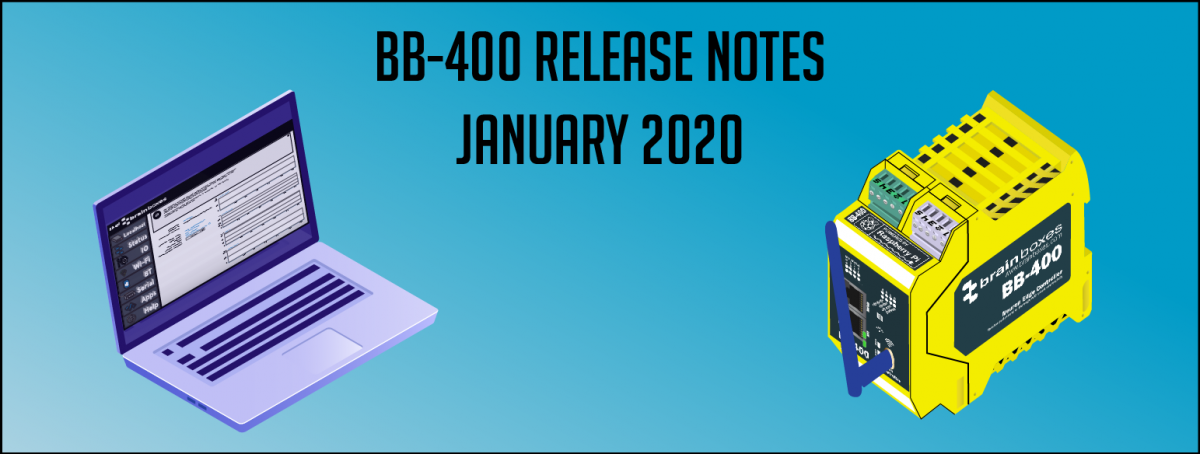 Notes for BB-400 Update Jan 2020