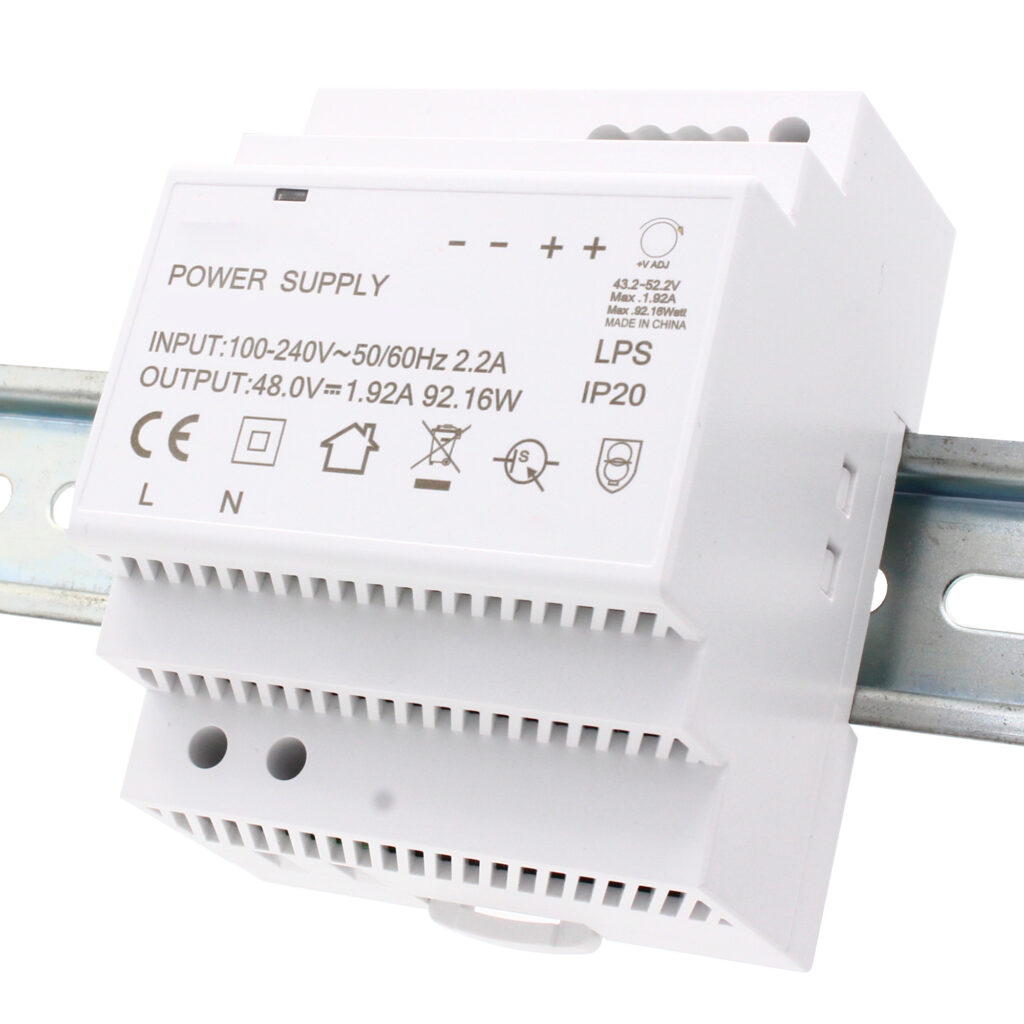 PW301 96W Single Output Industrial DIN Power Supply Brainboxes
