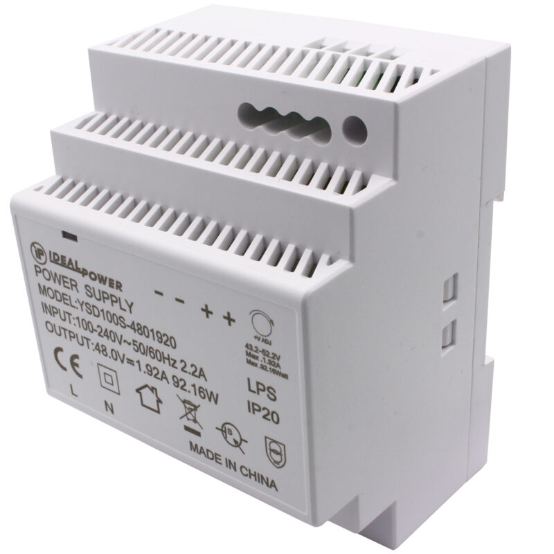 PW301 96W Single Output Industrial DIN Power Supply Brainboxes