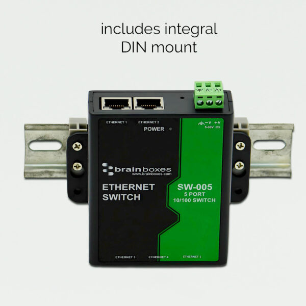SW-005 Includes DIN Rail