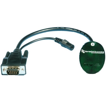 BL-521 Class 1 Bluetooth to RS232 Serial Adapter 1 Port Male - Brainboxes