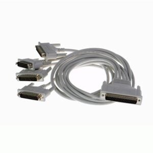 Brainboxes CC-072 quad cable 37 way d to 4x25 pin