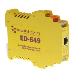 Brainboxes ED-549 8 differential channels, individually configurable 0-10v