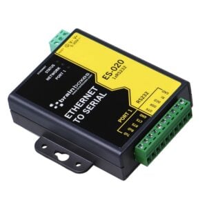 Brainboxes ES-020 1 port rs-232 via screw terminal block ethernet to