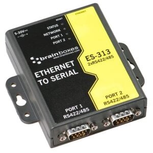 Brainboxes ES-313 2 port rs-422/485 ethernet to serial device server