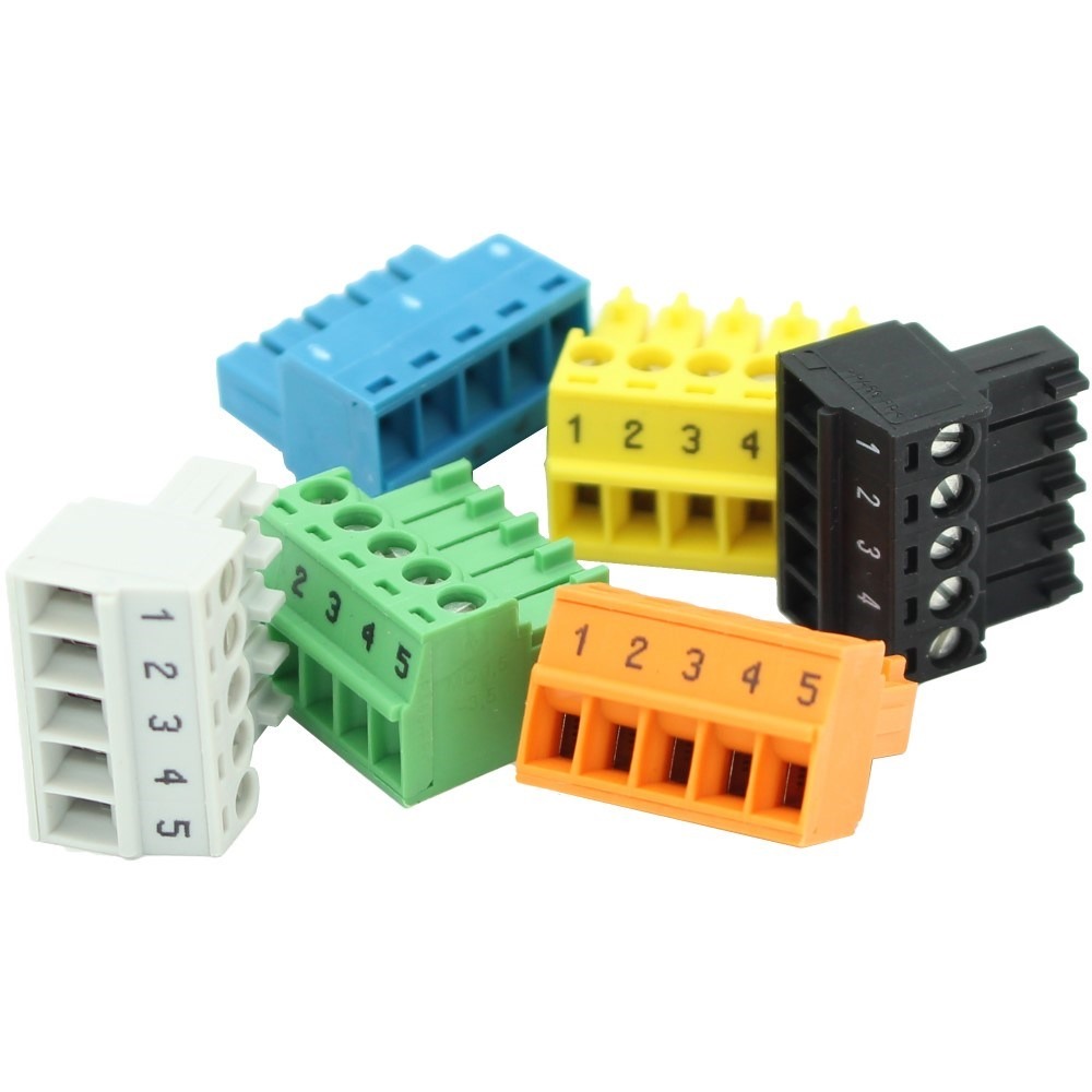 Brainboxes MK-588 6 PACK ED-5XX/ ES-5XX 5-WAY 3.5MM PITCH PLUGGABLE BLOCKS - RETAIL PACK
