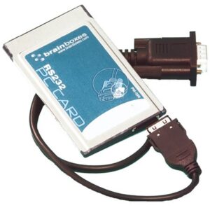 Brainboxes PM-020 1 port rs-232 pcmcia adapter card (pc card)data rate from