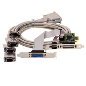 Brainboxes PX-306 5 port rs232 and 1 port lptdata transfer rates up to