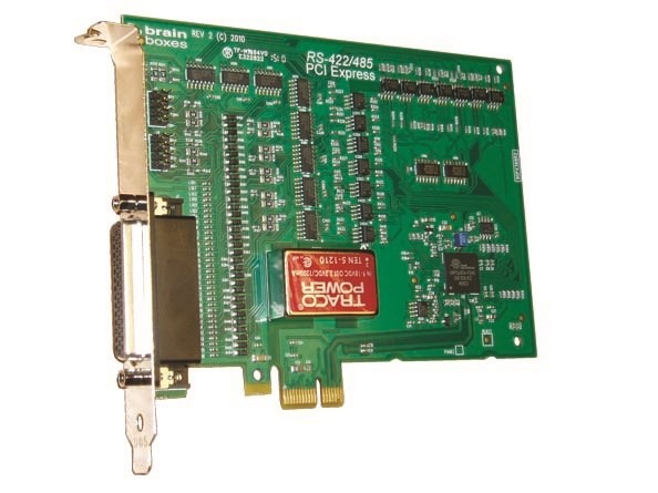 Brainboxes PX-368 4 Port RS422/485 PCI Express Serial Port Card With Opto Isolation