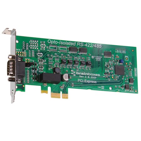 Brainboxes PX-376 alternative option: es-320 lp pcie 1xrs422/485 1mbaud