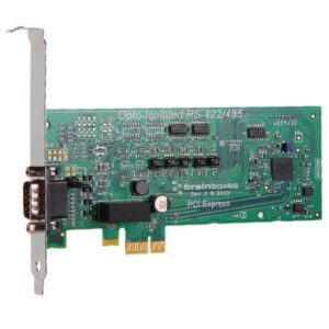 Brainboxes PX-387 alternative option: es-320 pcie 1xrs422/485 1mbaud opto