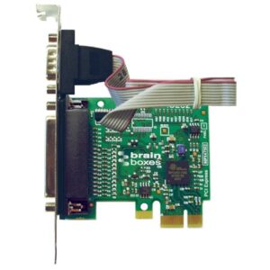 Brainboxes PX-475 pcie 1xrs232 1mbaud + 1xlpt printer port up to 921,600