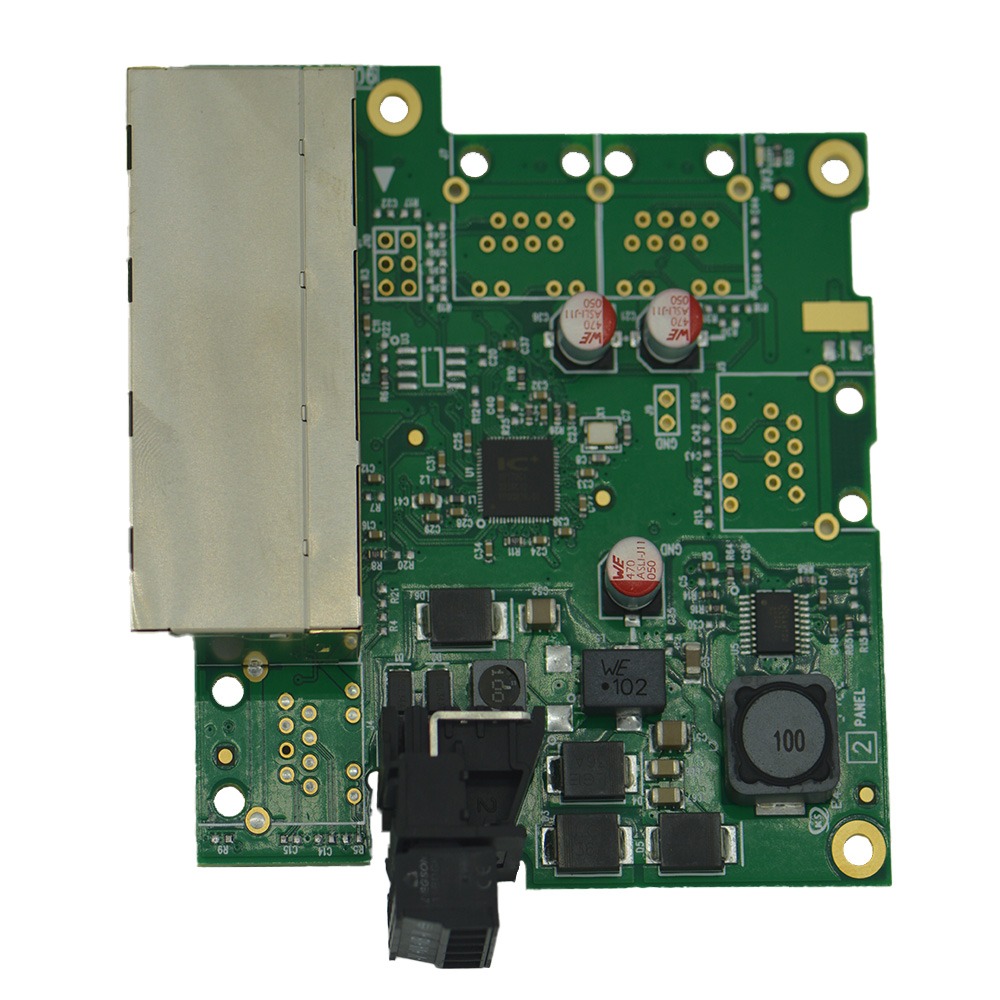 Brainboxes SW-104 4x port 10/100 unmanaged ethernet switch dual redundant