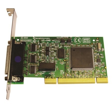 Brainboxes UC-083 4 Port RS232 PCI Serial Card Opto Isolated TX,RX,GND,CTS & RTS