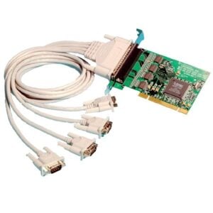 Brainboxes UC-268 4 port rs-232 serial cardup to 115,200 baud64 byte tx and