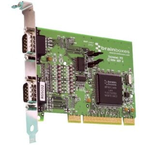Brainboxes UC-313 2 port rs422/485 serial card128 byte tx and 128 byte rx