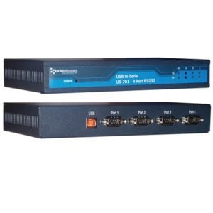 Brainboxes US-701 4 port rs-232 usb to serial serverdata rate from 300 to