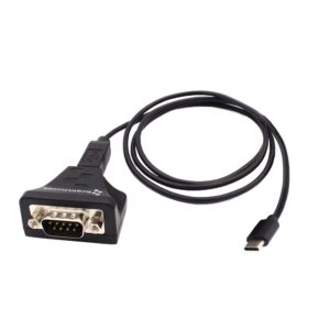 Brainboxes US-720 1 port rs-422/485 usb-c to serial adapter high retention