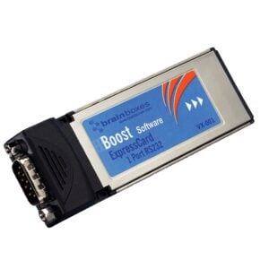 Brainboxes VX-001 1 port rs-232expresscard technologydata rate from 110 to