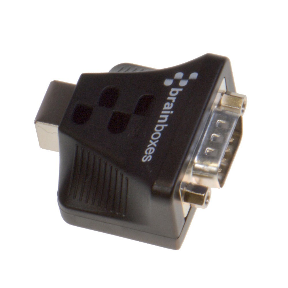 Accesorio Brainboxes US-101 Tarjeta y Adaptador de Interfaz USB, DB9, Azul, ROHS, CE, FCC, 90 mm, 35 mm 