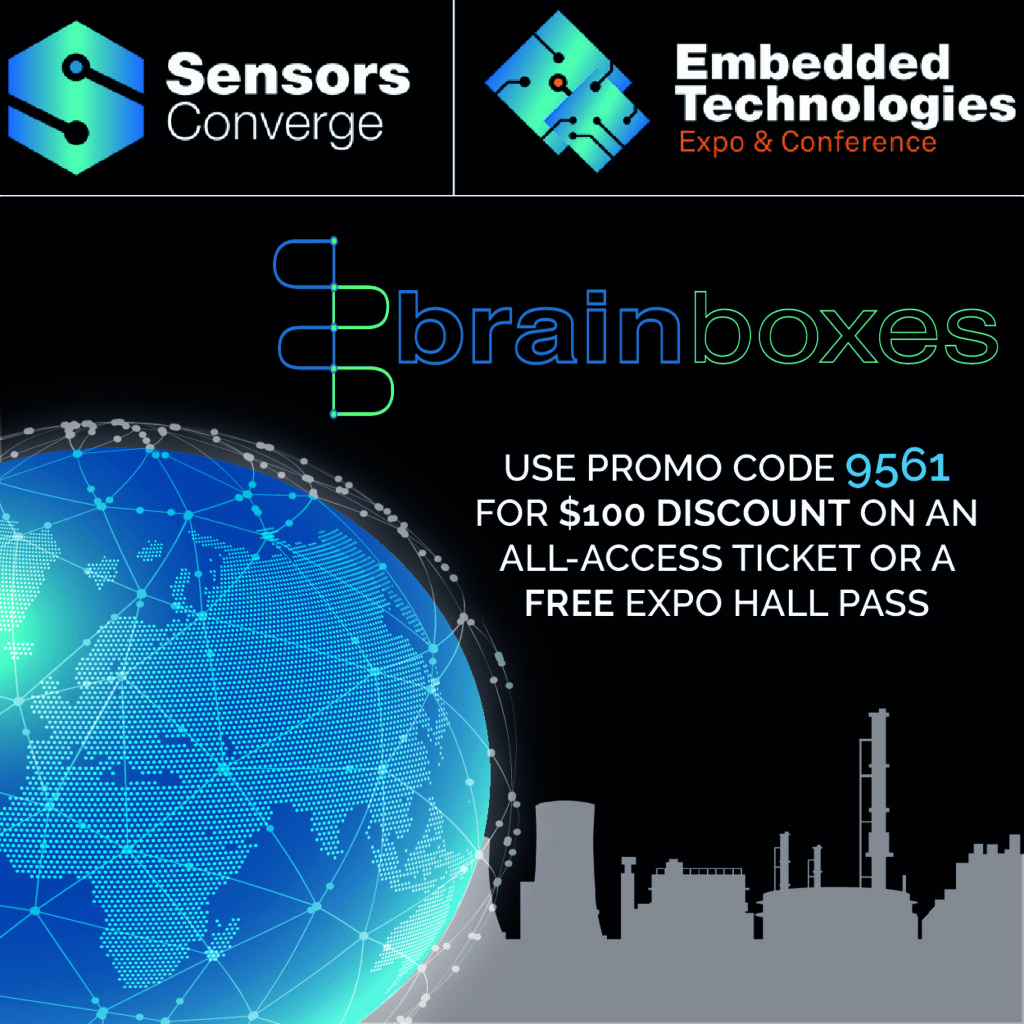 Meet Brainboxes at Sensors Converge 2023