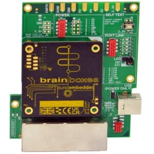Brainboxes PE-405 pure embedded industrial 10/100 ethernet evaluation kit