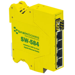 SFP Fibre 4 port industrial ethernet switch