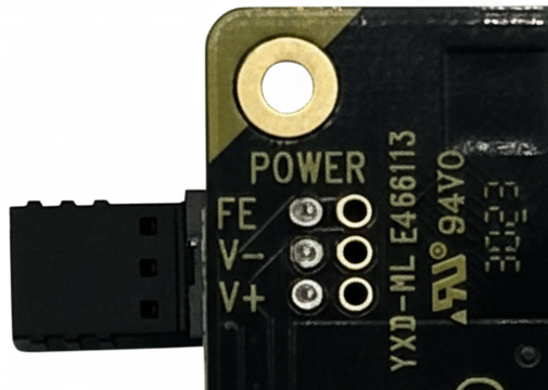 PE-205 Power FE V- V+