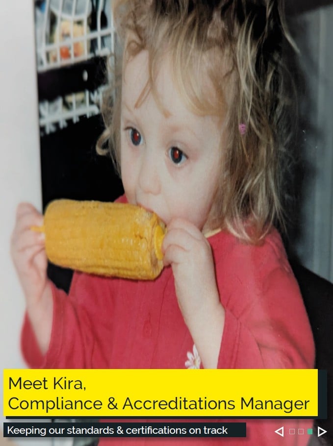 Brainboxes meet the team, Kira, Compliance and Accreditations Manager, keeping our standards and certifications on track