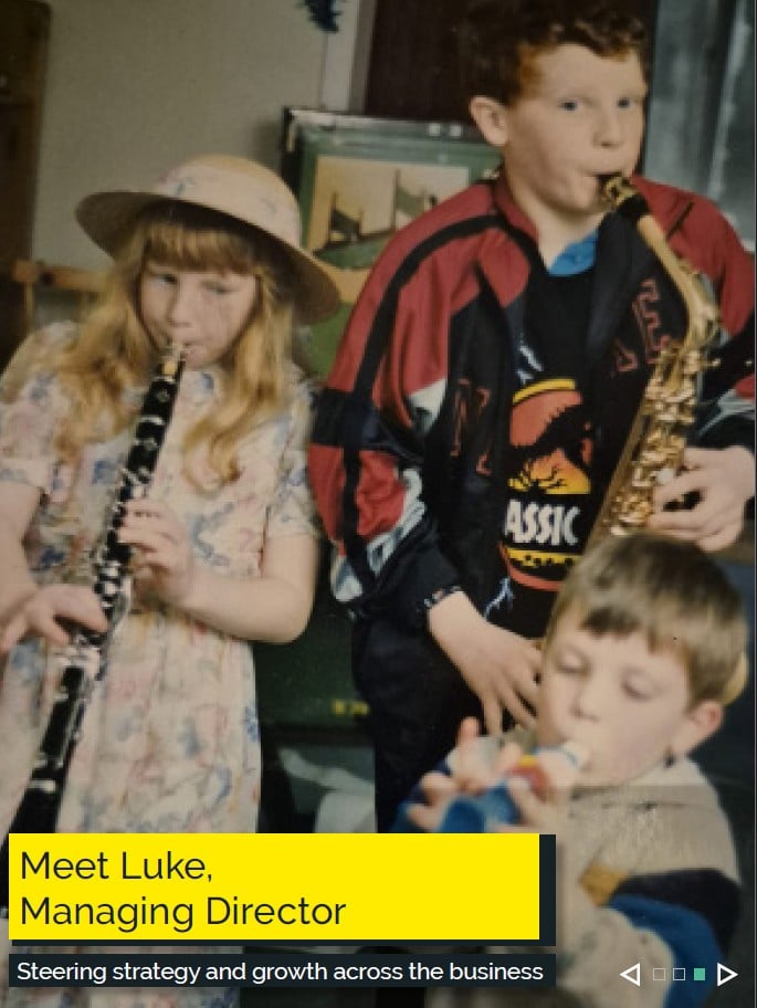 Brainboxes meet the team, Luke, Managing Director, steering strategy and growth across the business