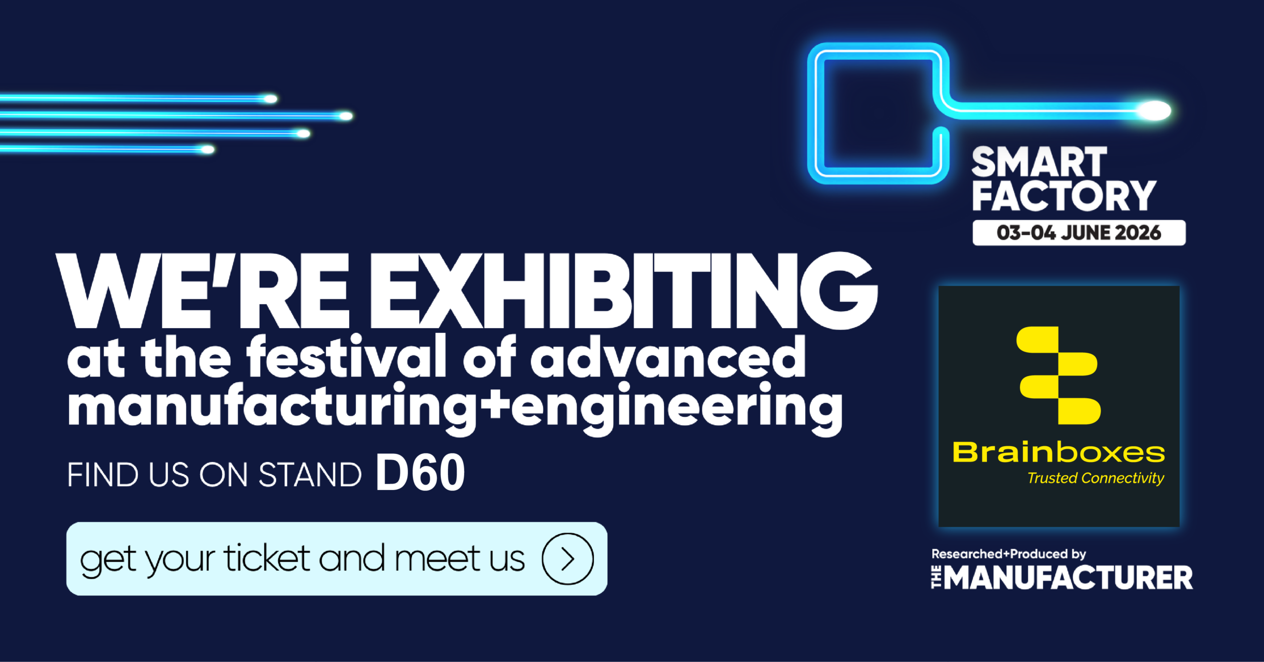 Featured image for “Visit Brainboxes at Smart Factory Expo 2026!”