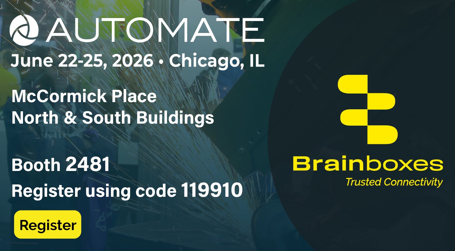 Featured image for “Brainboxes are Back at Automate!”